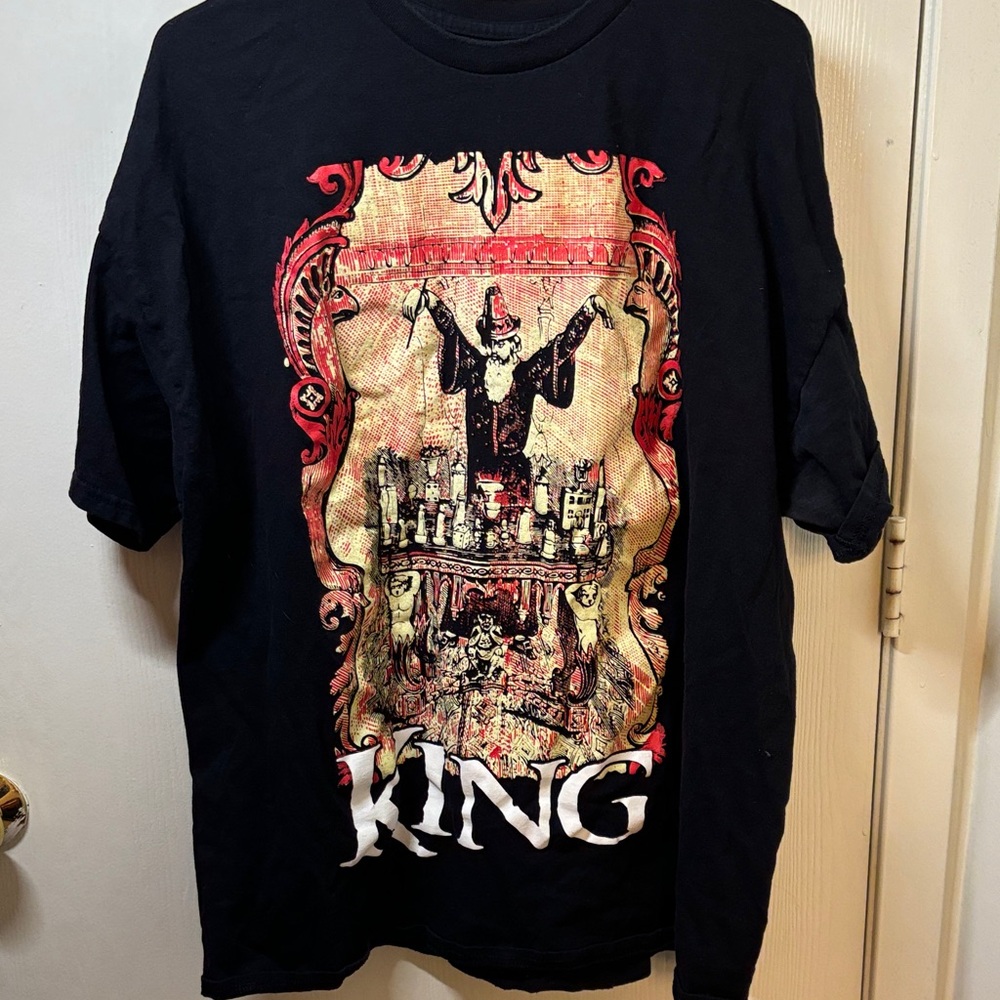 King Metal Band - MWM 2012 -Black Graphic Tee - Short Sleeve